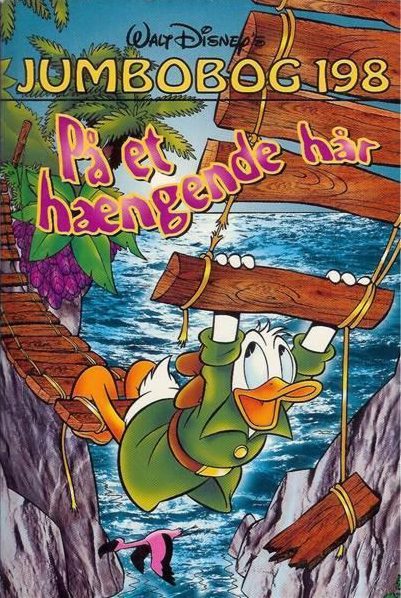 På et hængende hår