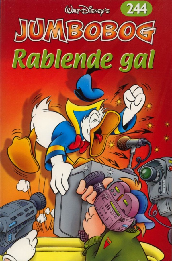 Rablende gal