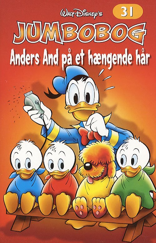 Anders And på et hængende hår
