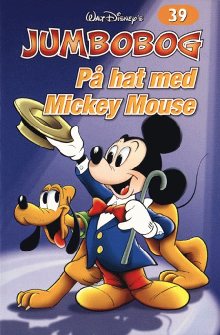 På hat med Mickey Mouse